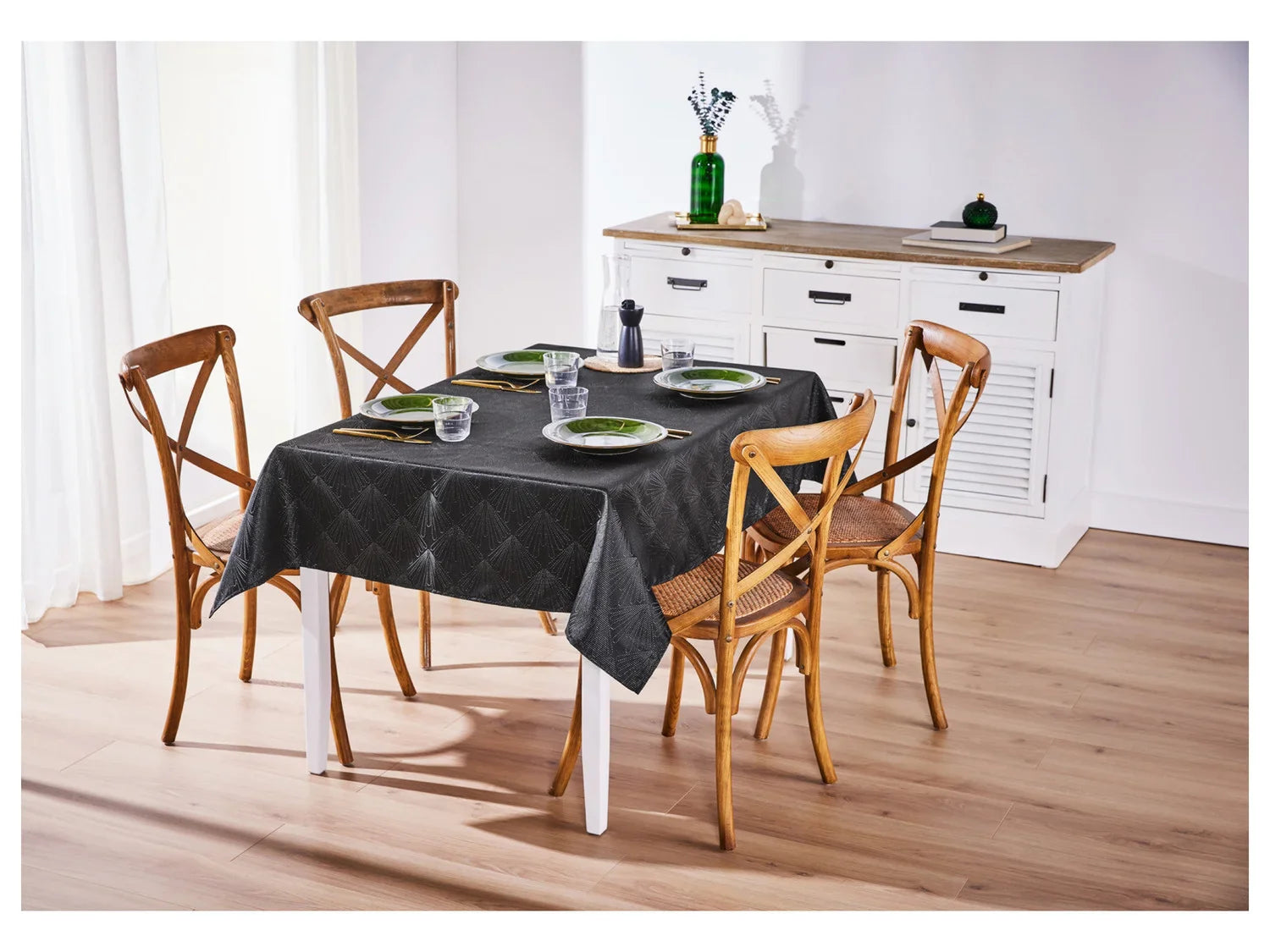 LIVARNO home Nappe ou chemins de table effet paillet