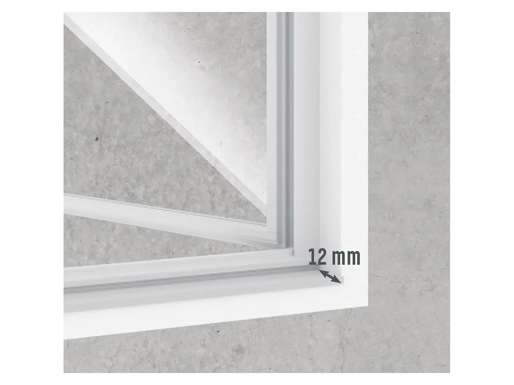 LIVARNO home Fentre moustiquaire en aluminium, 100 x 120 cm