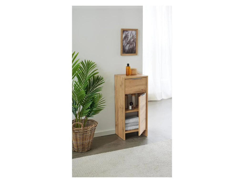 LIVARNO home Meuble de salle de bains Verona, 33,1 x 78,6 x 27,9 cm, imitation chne
