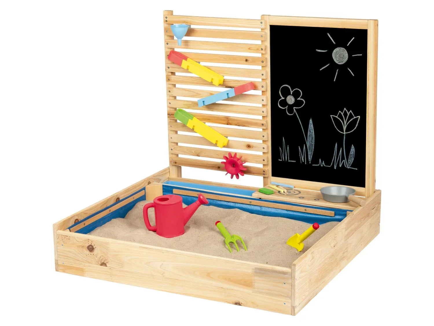 Playtive Bac  sable avec mur d'eau