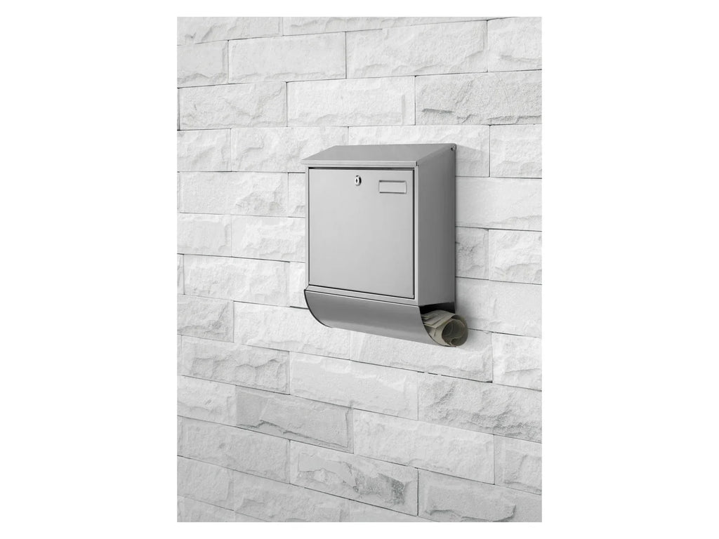 LIVARNO home Bote aux lettres en acier inoxydable