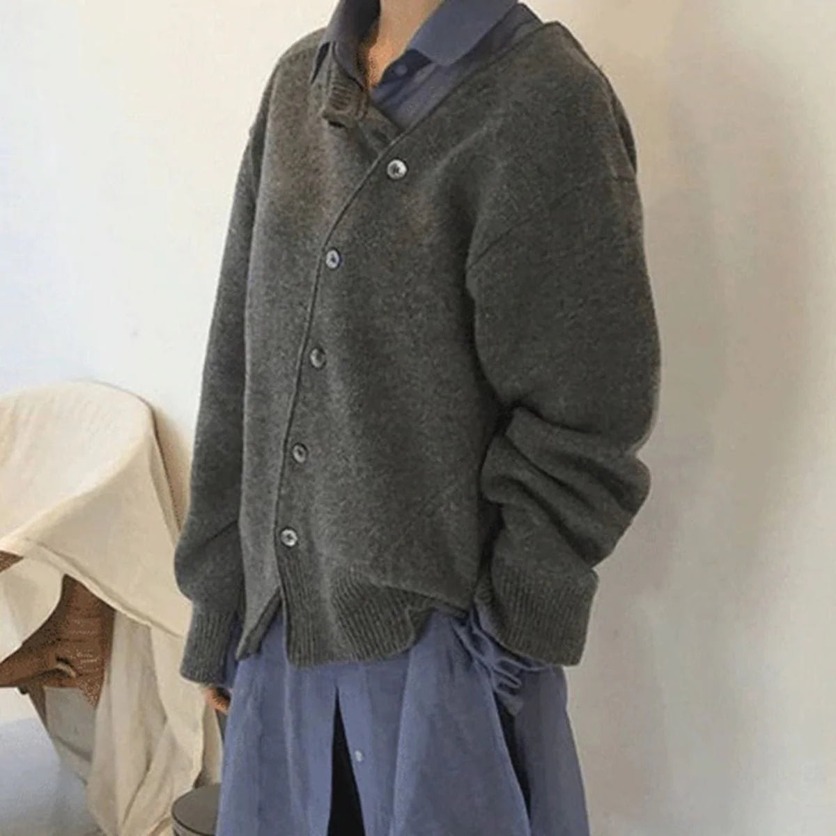 Nalani – Veste confortable avec détails de boutons pour femmes