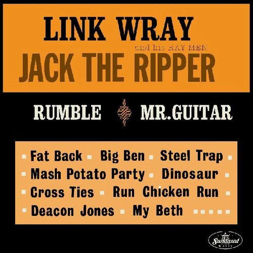 LINK WRAY AND HIS RAY MEN - JACK THE RIPPER - RED COLOR - VINYL LP