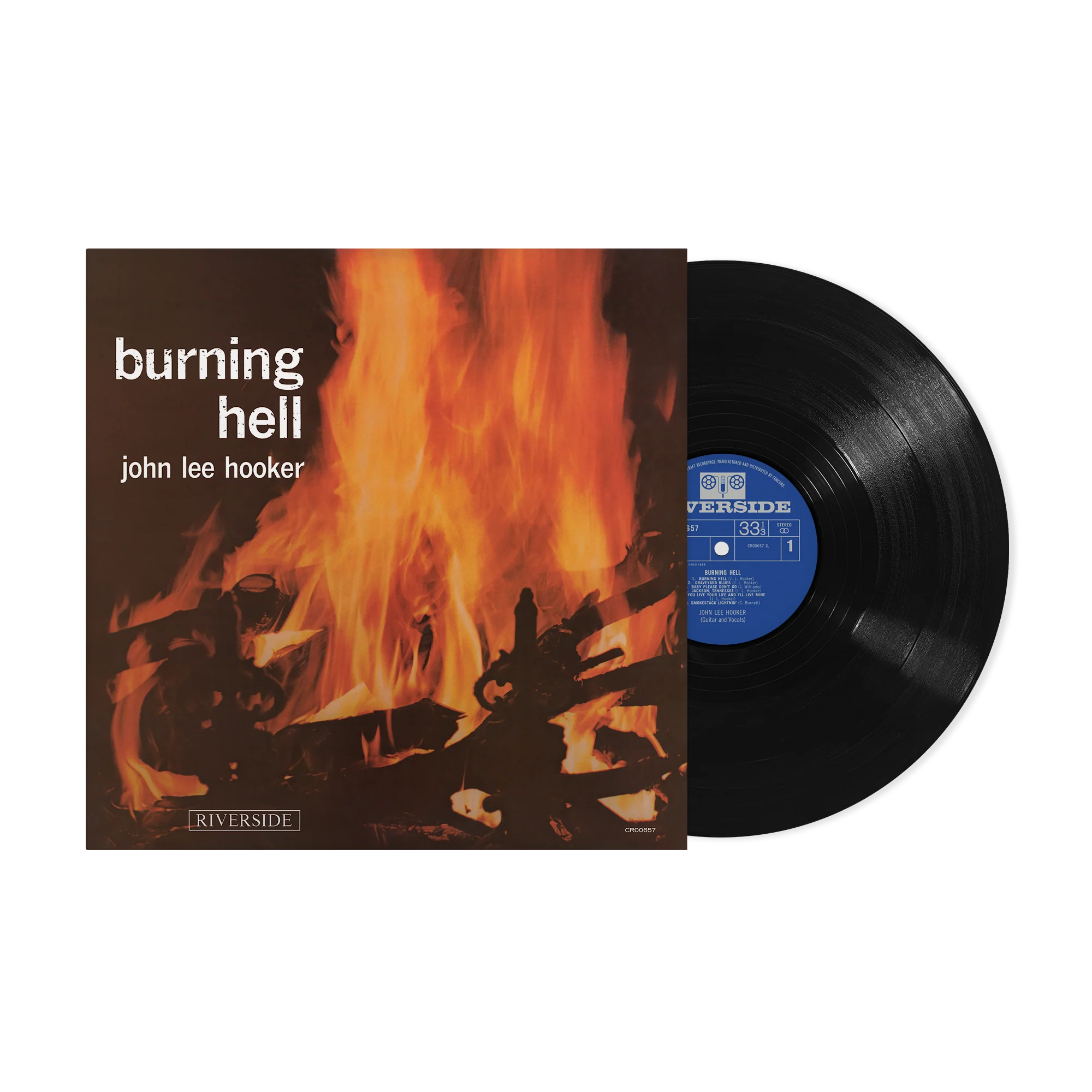 JOHN LEE HOOKER - BURNING HELL - VINYL LP