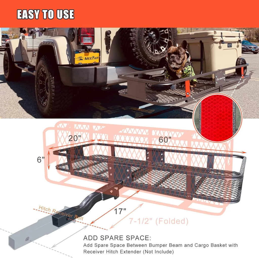 Roof Rack Universal Roof Basket 51 X 36 X 5 + Waterproof Bag