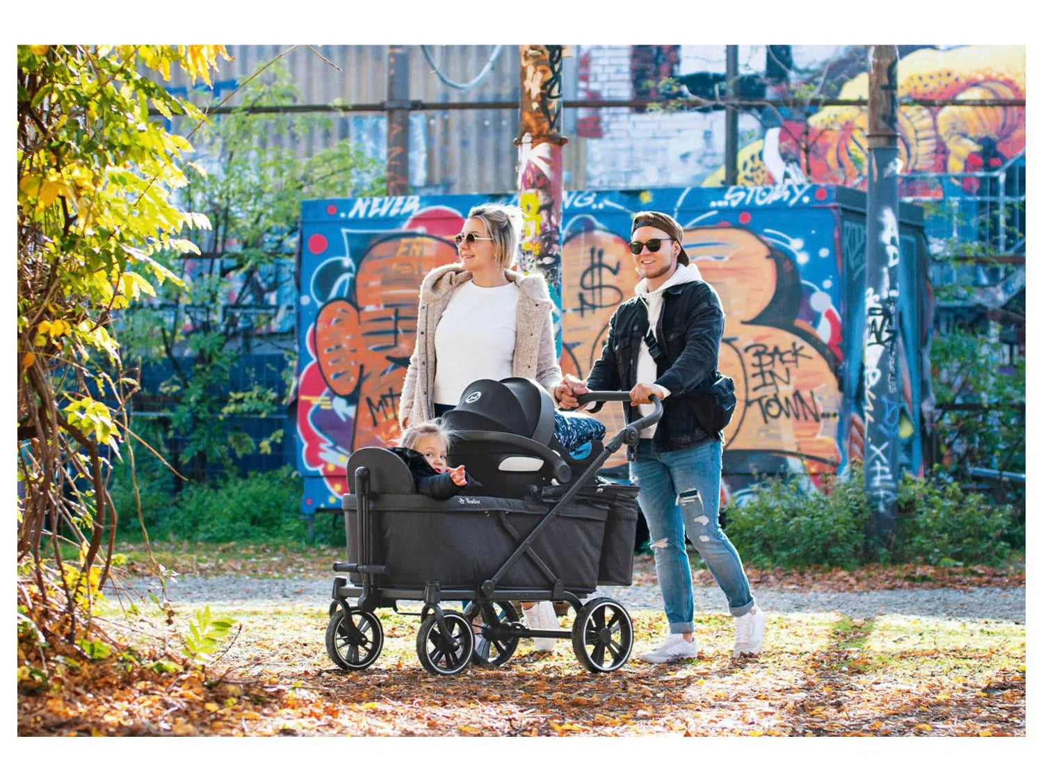 Pinolino Chariot enfant pliable Cruiser