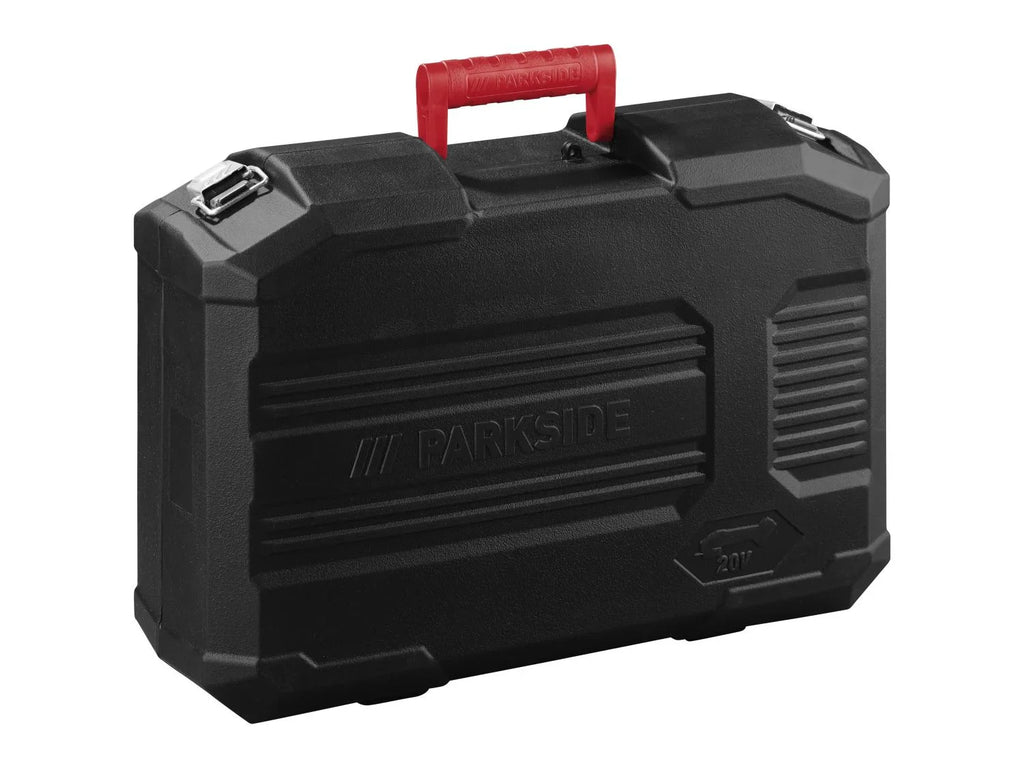 PARKSIDE Meuleuse d'angle sans fil 20 V / 4 Ah PWSA 20-Li D4, coffret de dmarrage avec batterie et chargeur