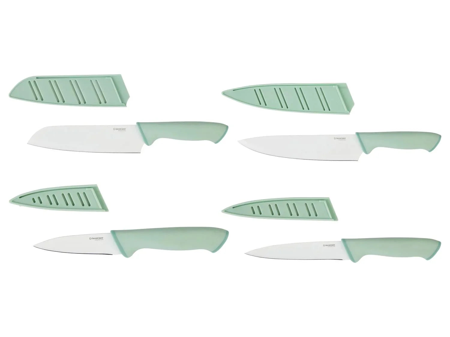 SILVERCREST Set de 4 couteaux de cuisine