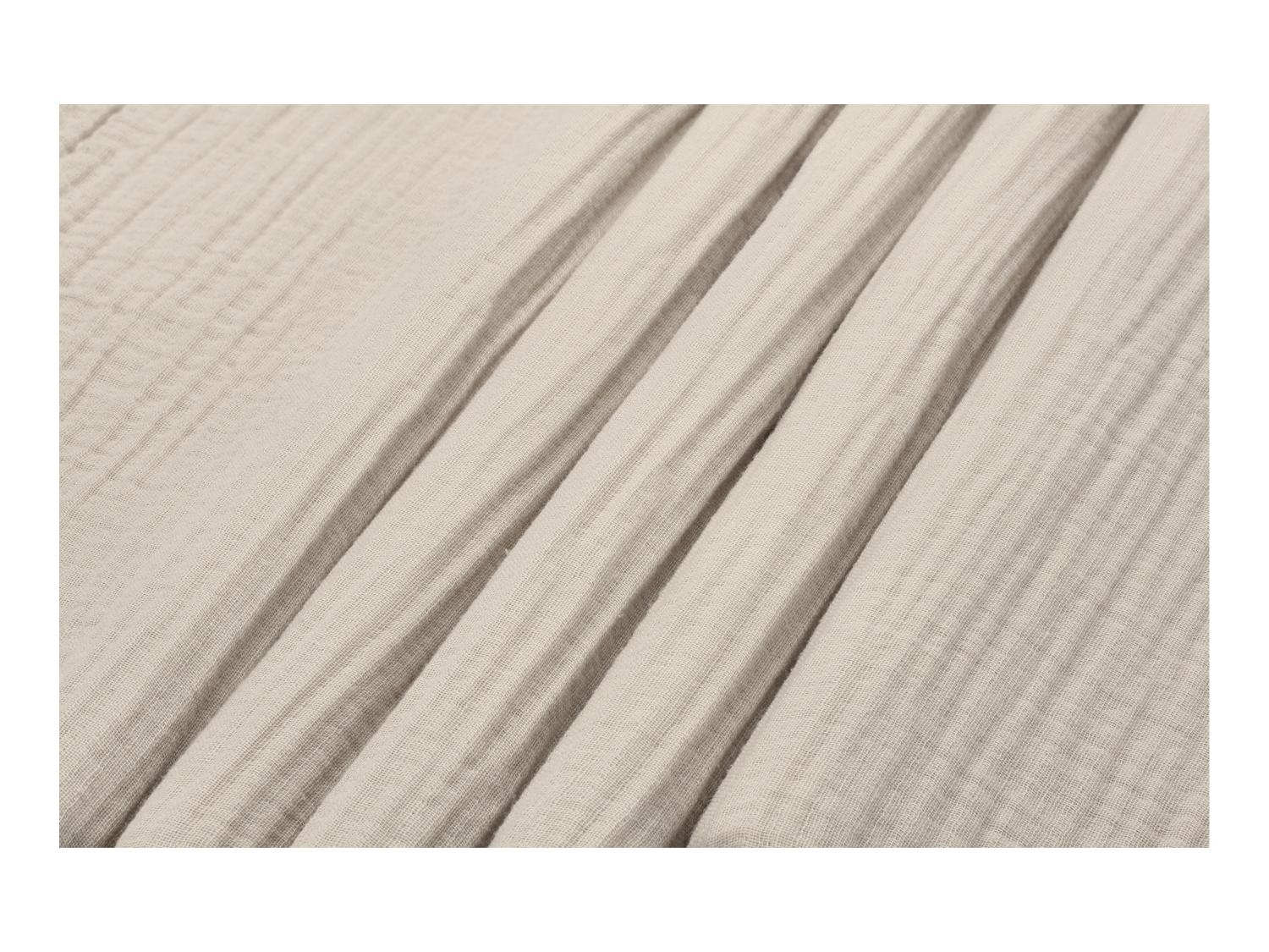LIVARNO Parure de lit en mousseline, 260 x 240 cm