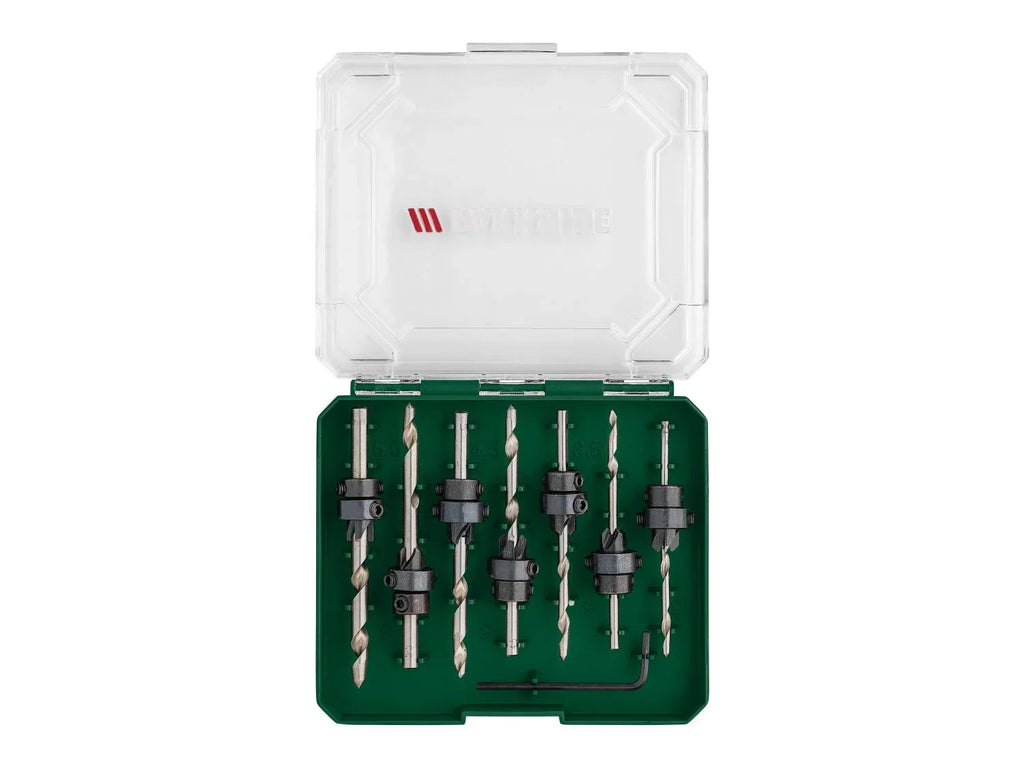 PARKSIDE Set de forets fraiseurs, mches ou fraises coniques