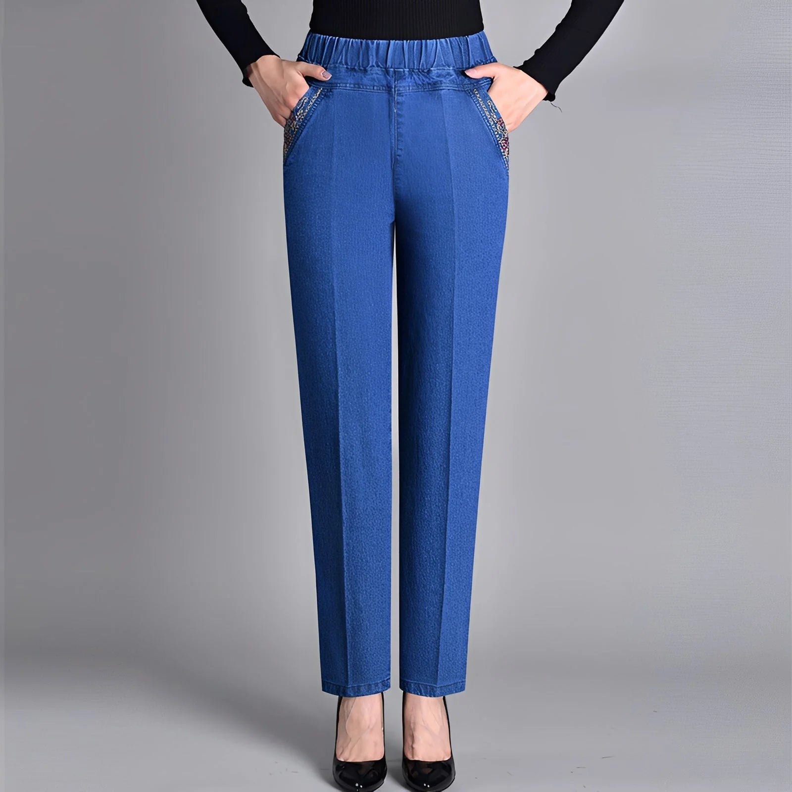 Daniella - Pantalon élégant avec taille élastique