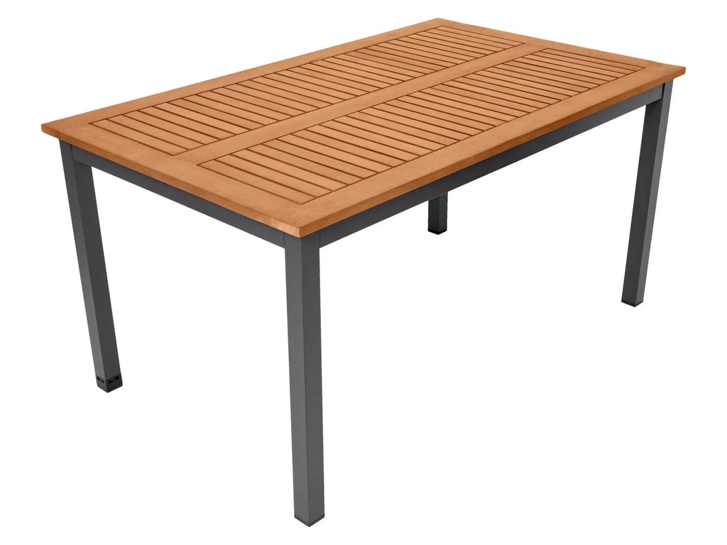 LIVARNO home Table de jardin + Lot de 4 fauteuils Valencia