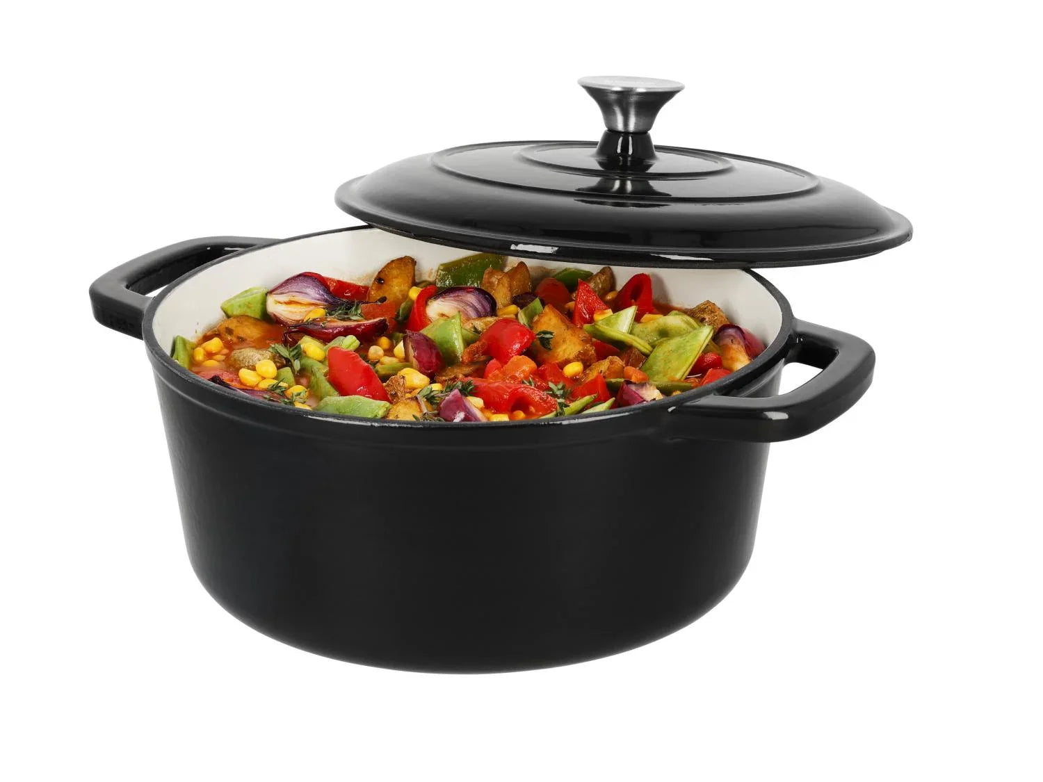 SILVERCREST Faitout en fonte Premium, 28 cm