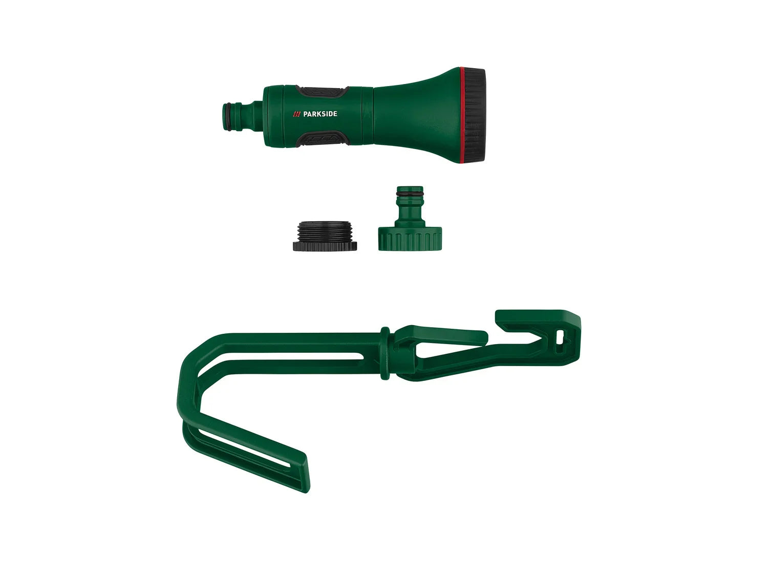 PARKSIDE Set de tuyau d'arrosage pour terrasse, 7,5 m, 3/8
