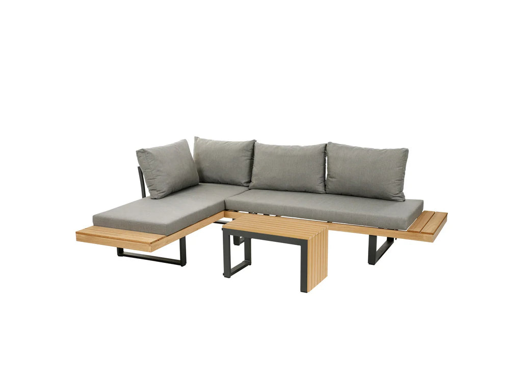 Greemotion Salon de jardin Lana, 3 pices