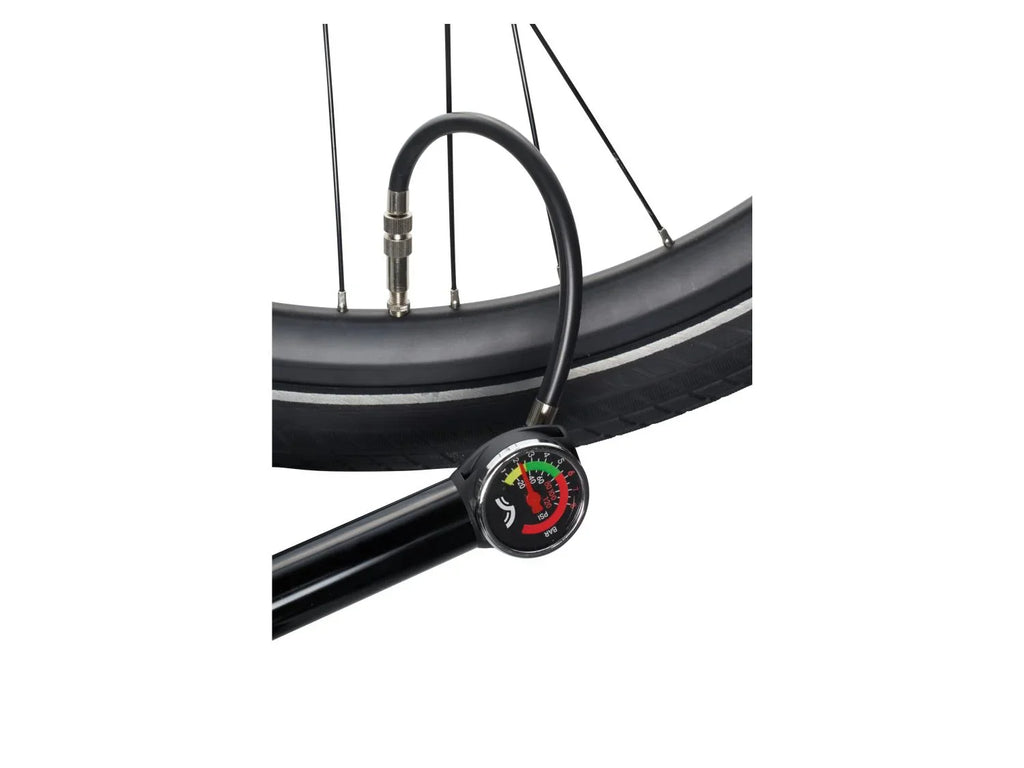 CRIVIT Outil multifonction pour vlo ou sacoche de selle avec outils ou mini-pompe  manomtre
