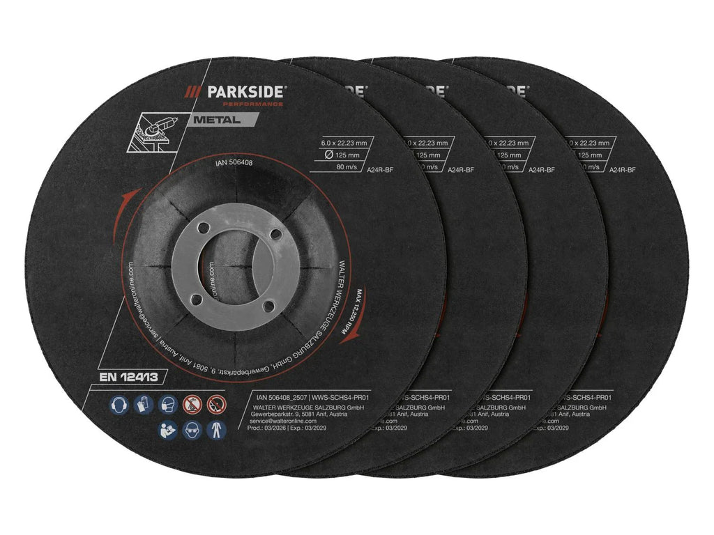 PARKSIDE PERFORMANCE Disque(s)  mtal,  125 mm