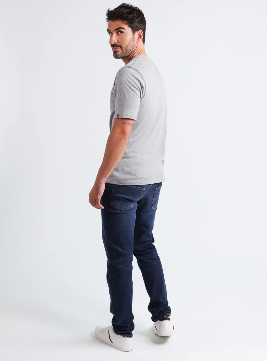 Jean homme en coton  Bleu Brut