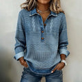 Blouse Décontractée Vintage