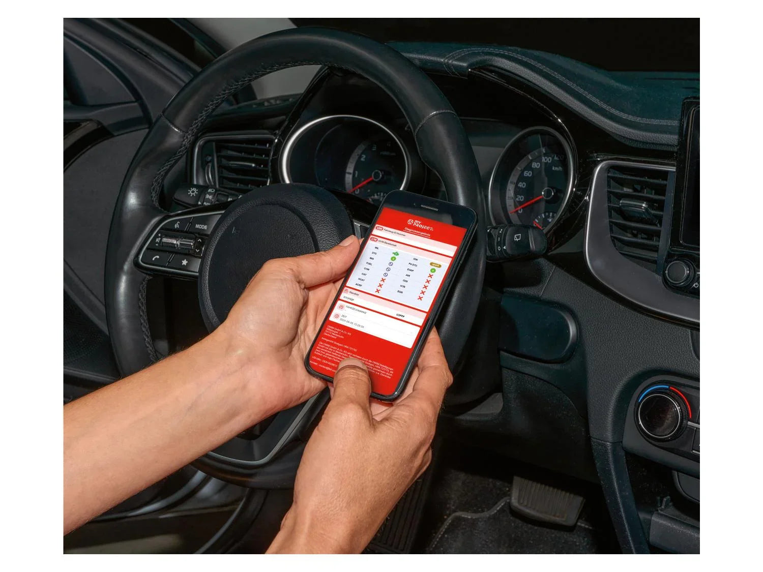 ULTIMATE SPEED Appareil de diagnostic et lecteur de codes pour voiture KFZ OBD2