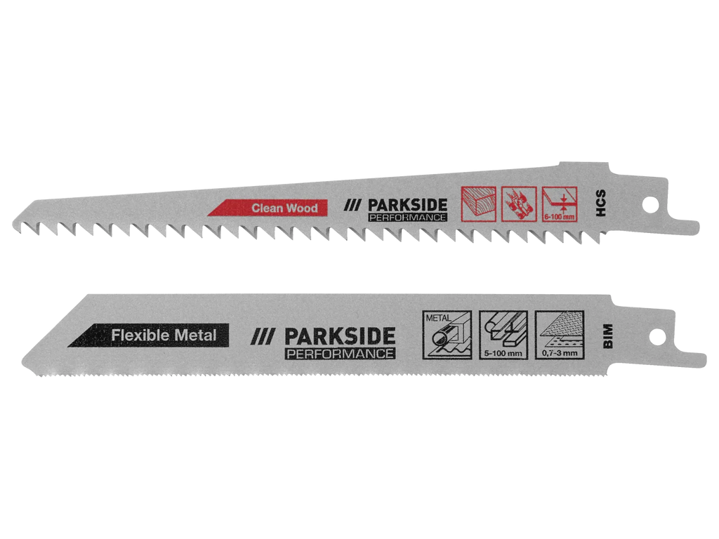 PARKSIDE PERFORMANCE Scie sabre sans fil PSSAP 2028 B2, 20 V