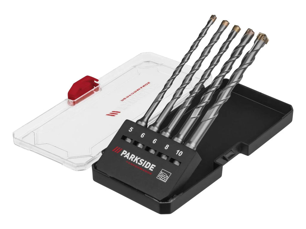 PARKSIDE PERFORMANCE Set de forets et burins SDS Plus en coffret