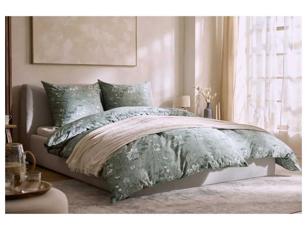 LIVARNO Parure de lit ou parure de lit double face en satin, 240 x 220 cm