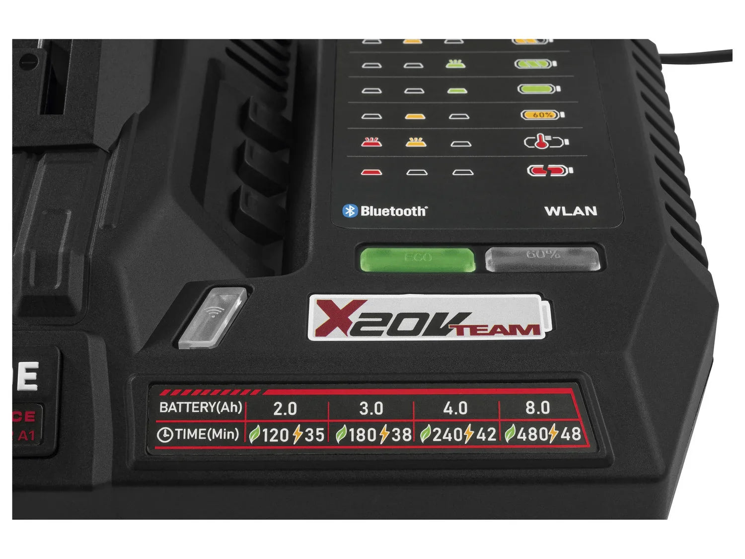 PARKSIDE PERFORMANCE Chargeur de batterie Smart PLGS 2012 A1, 12 A, 20 V
