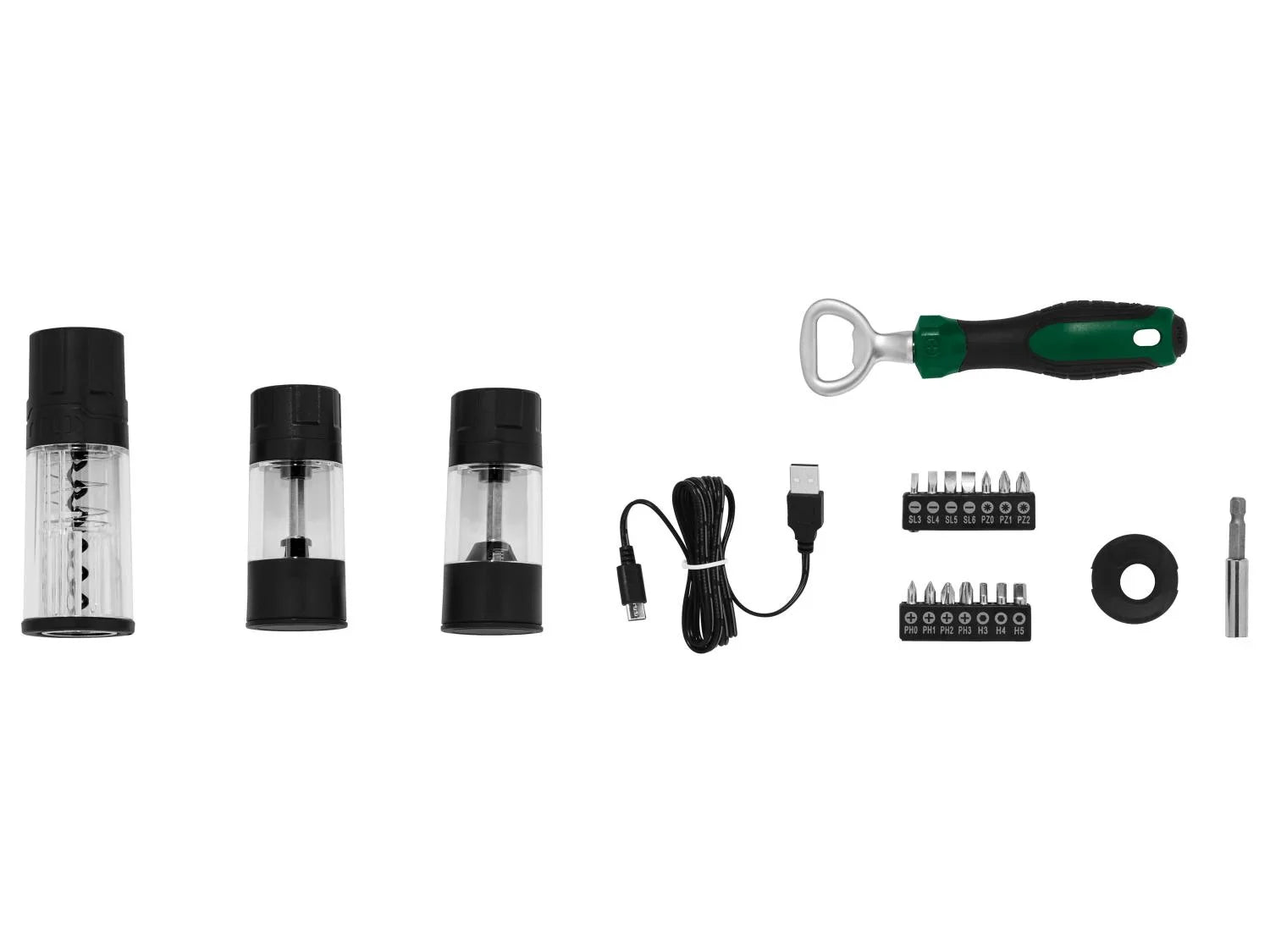 PARKSIDE Set de visseuses sans fil avec accessoires pour barbecue PAS 4 D7