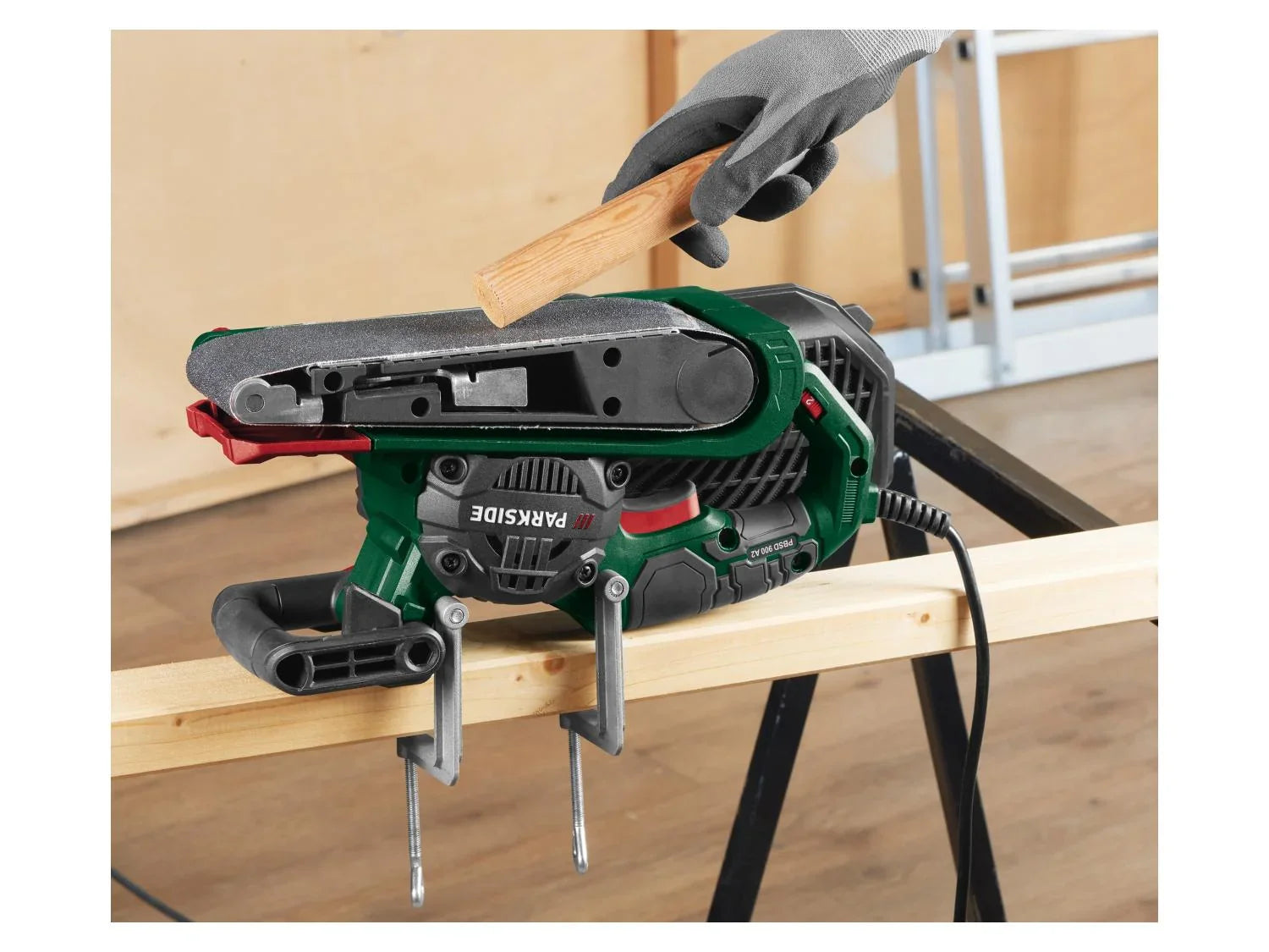 PARKSIDE Ponceuse  bande PBSD 900 A2, 900 W