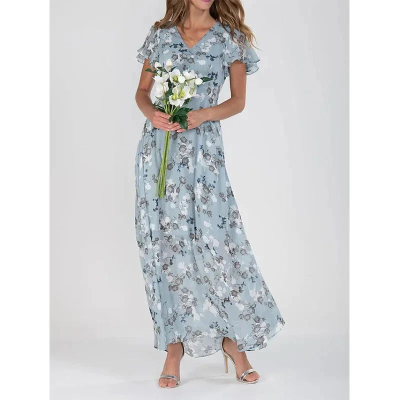 Sophie Paris | Robe longue gainante à bretelles