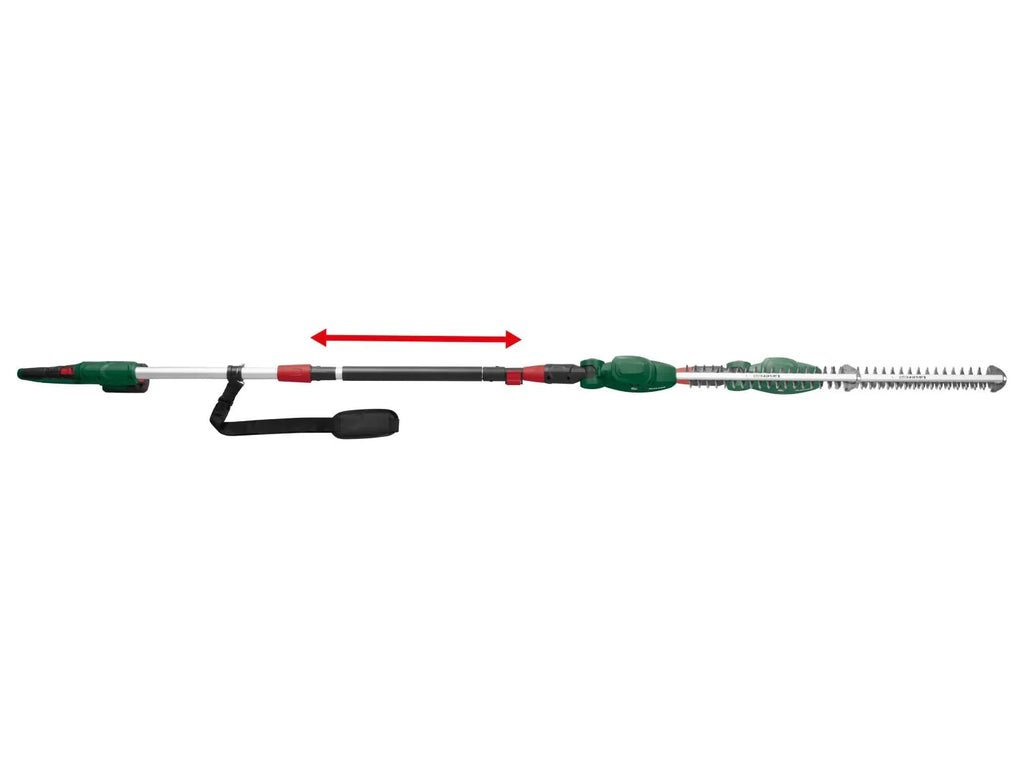 PARKSIDE Taille-haies tlescopique sans fil + chargeur + batterie, 20 V