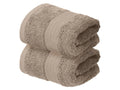 LIVARNO Lot de 2 serviettes invit en ponge, 30 x 50 cm