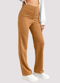 Tianna - Pantalon taille haute élégant