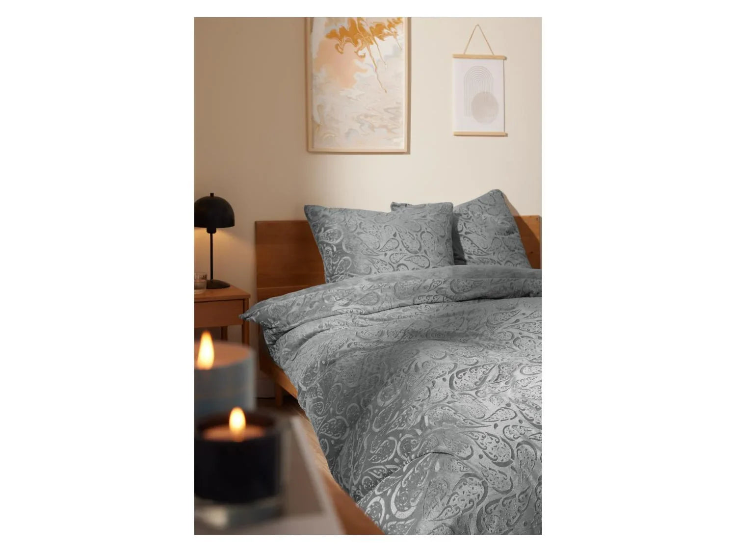 LIVARNO home Parure de lit en peluche, 240 x 220 cm