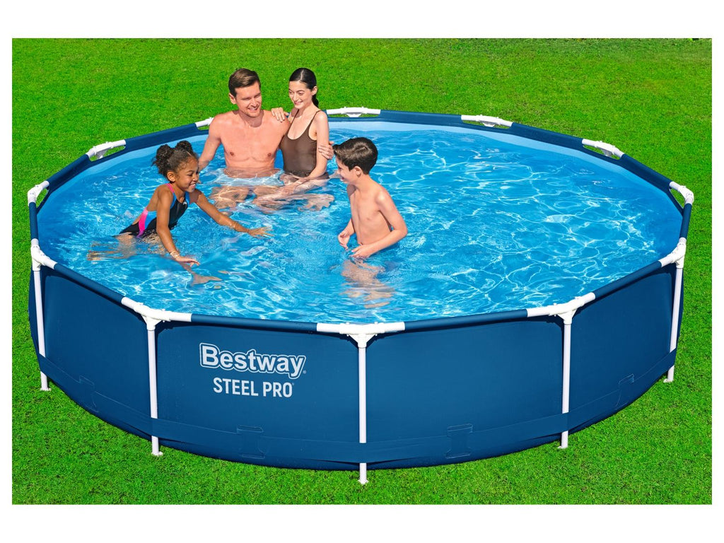 Bestway Piscine tubulaire Steel Pro avec pompe de filtration