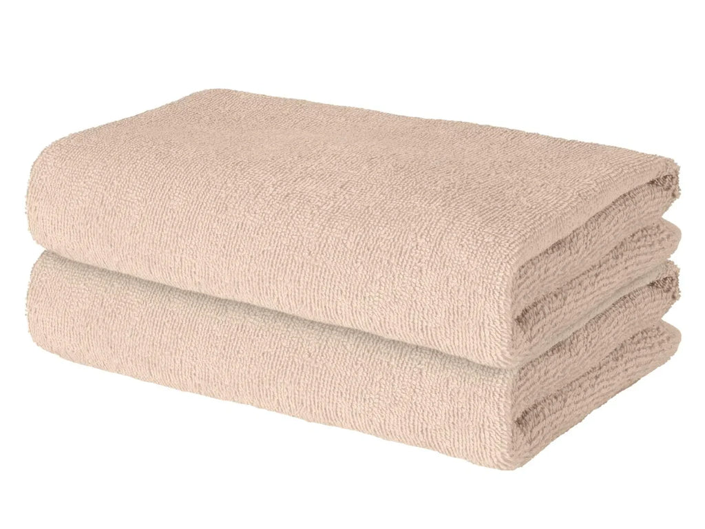 LIVARNO Lot de 2 serviettes en ponge