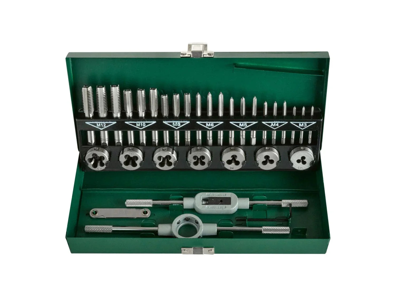 PARKSIDE Set de filetage et taraudage, 32 pices