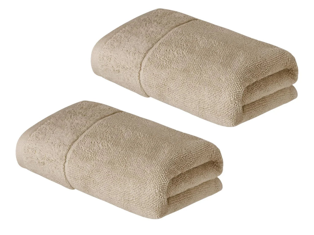 LIVARNO home Lot de 2 serviettes ponge