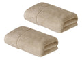 LIVARNO home Lot de 2 serviettes ponge
