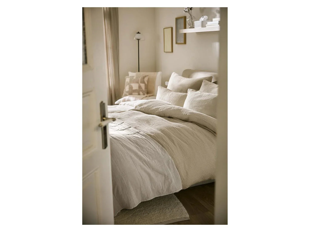 LIVARNO Parure de lit en mousseline Premium, 140 x 200 cm