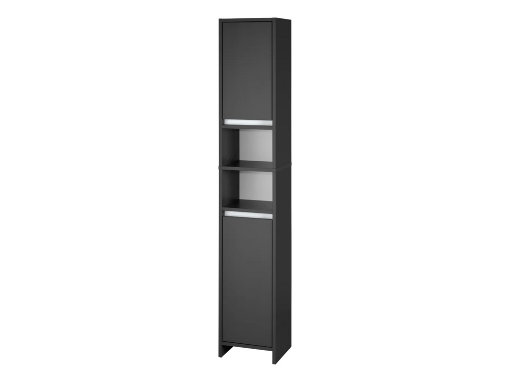 LIVARNO home Colonne de salle de bain Oslo, 32 x 180 x 28 cm, noire