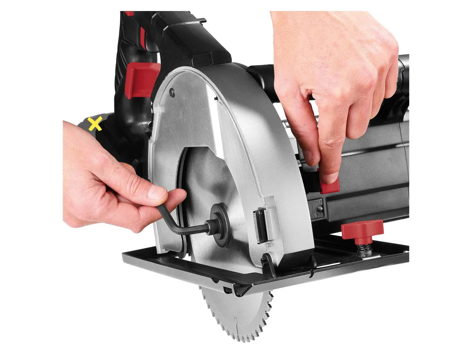 PARKSIDE PERFORMANCE Scie circulaire manuelle  mtaux sans fil PPMSA 20-Li A1, 190 mm, 20 V