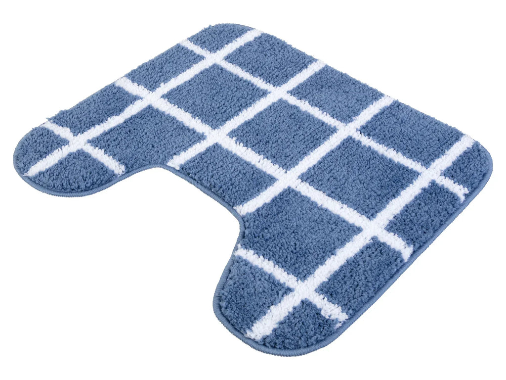 LIVARNO home Ensemble de tapis de salle de bain et WC, 2 pices