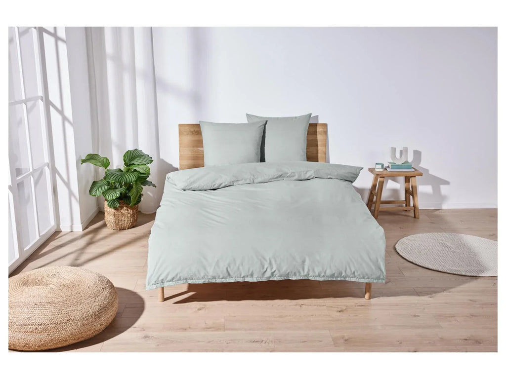 LIVARNO home Parure de lit double face en percale, 240 x 220 cm