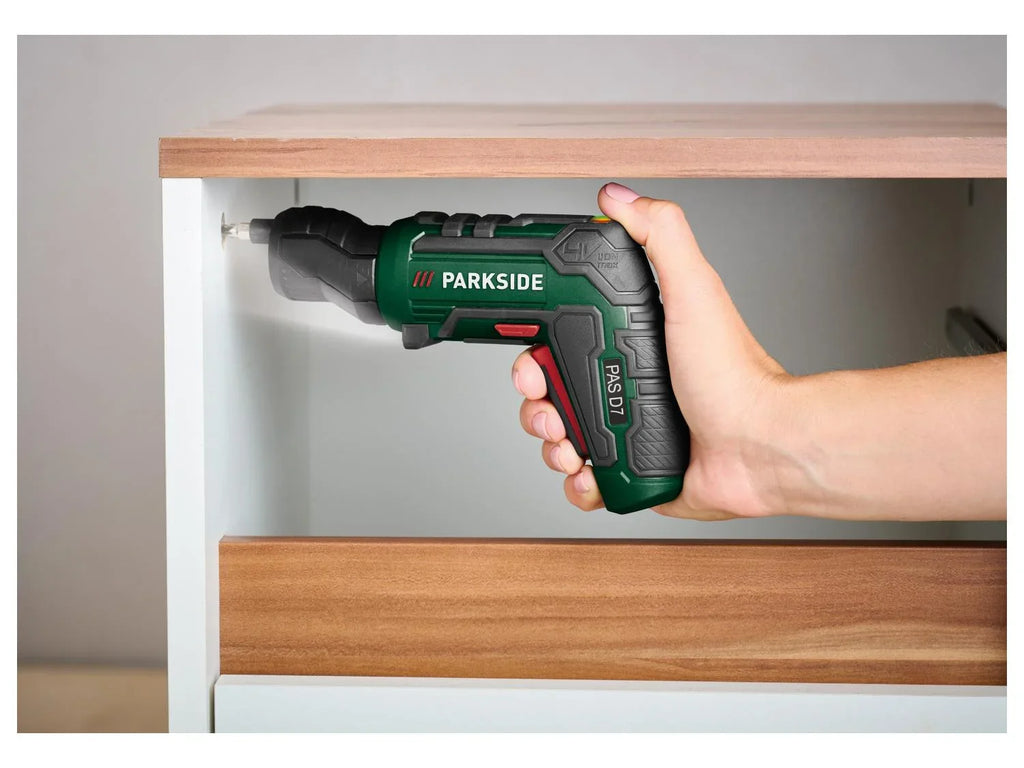 PARKSIDE Visseuse sans fil avec embouts interchangeables PAS D7, 10 Nm, 4 V