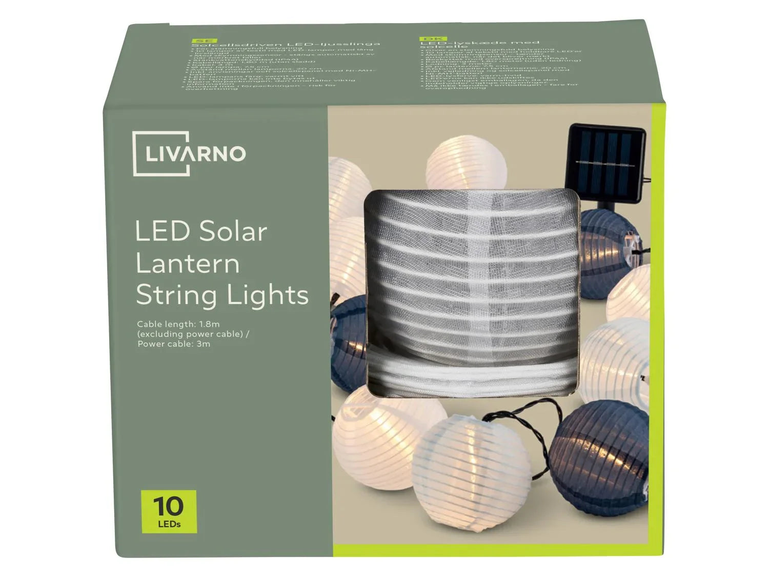LIVARNO Guirlande lumineuse solaire  LED