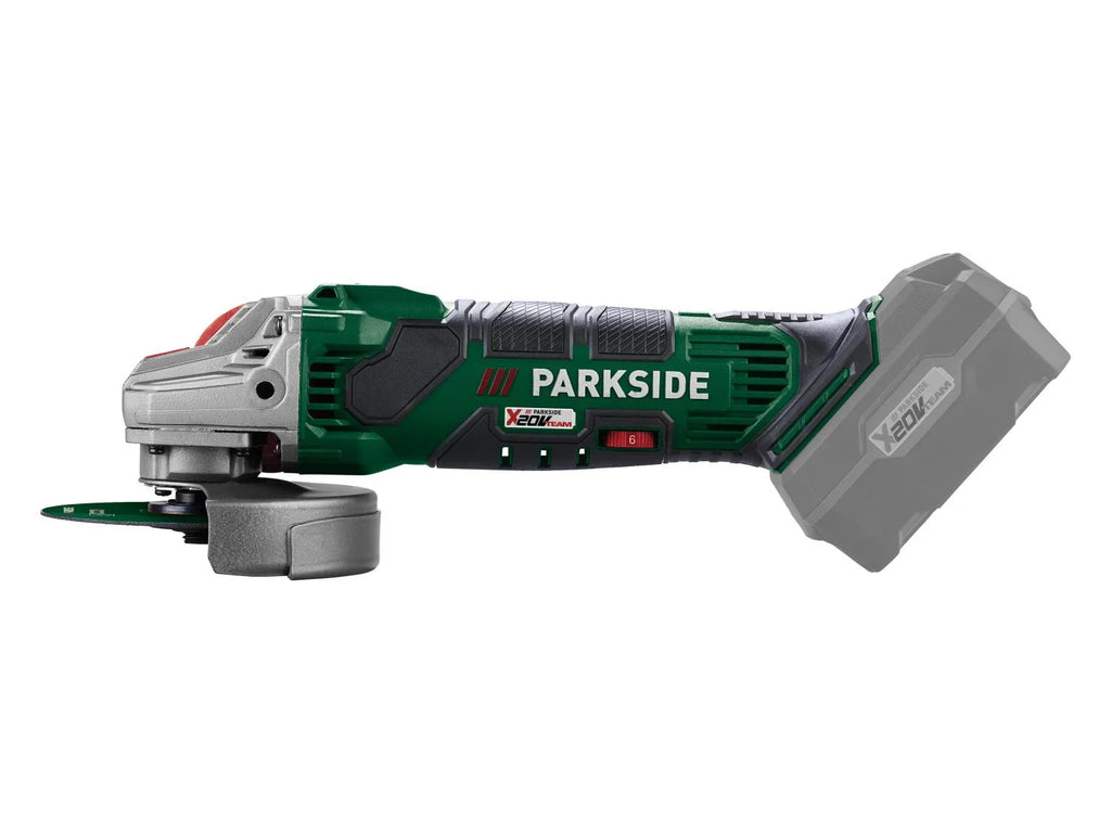 PARKSIDE Meuleuse d'angle sans fil PWSA 20-Li G4, 20 V