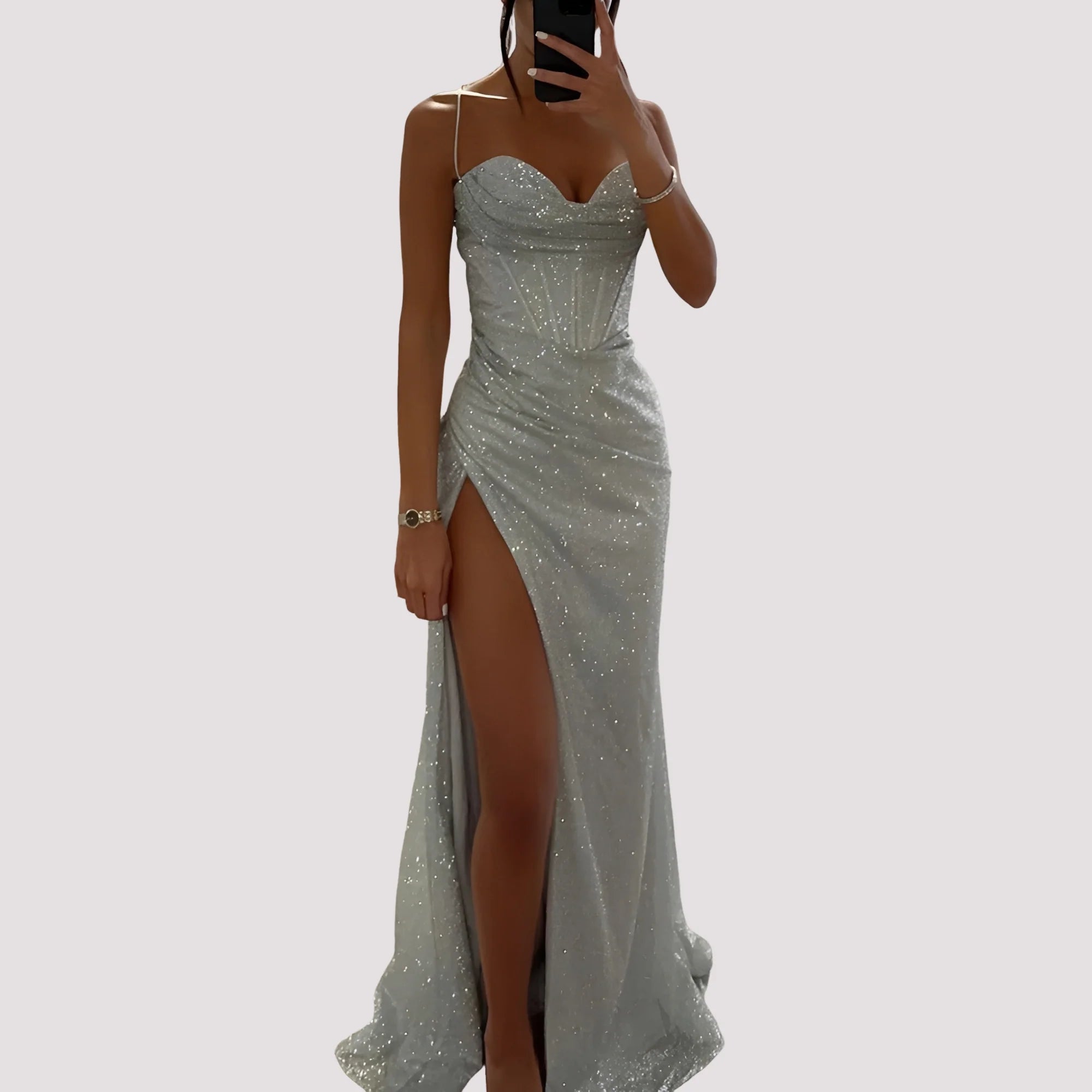 Bonnie - Robe Maxi Élégante avec Fente