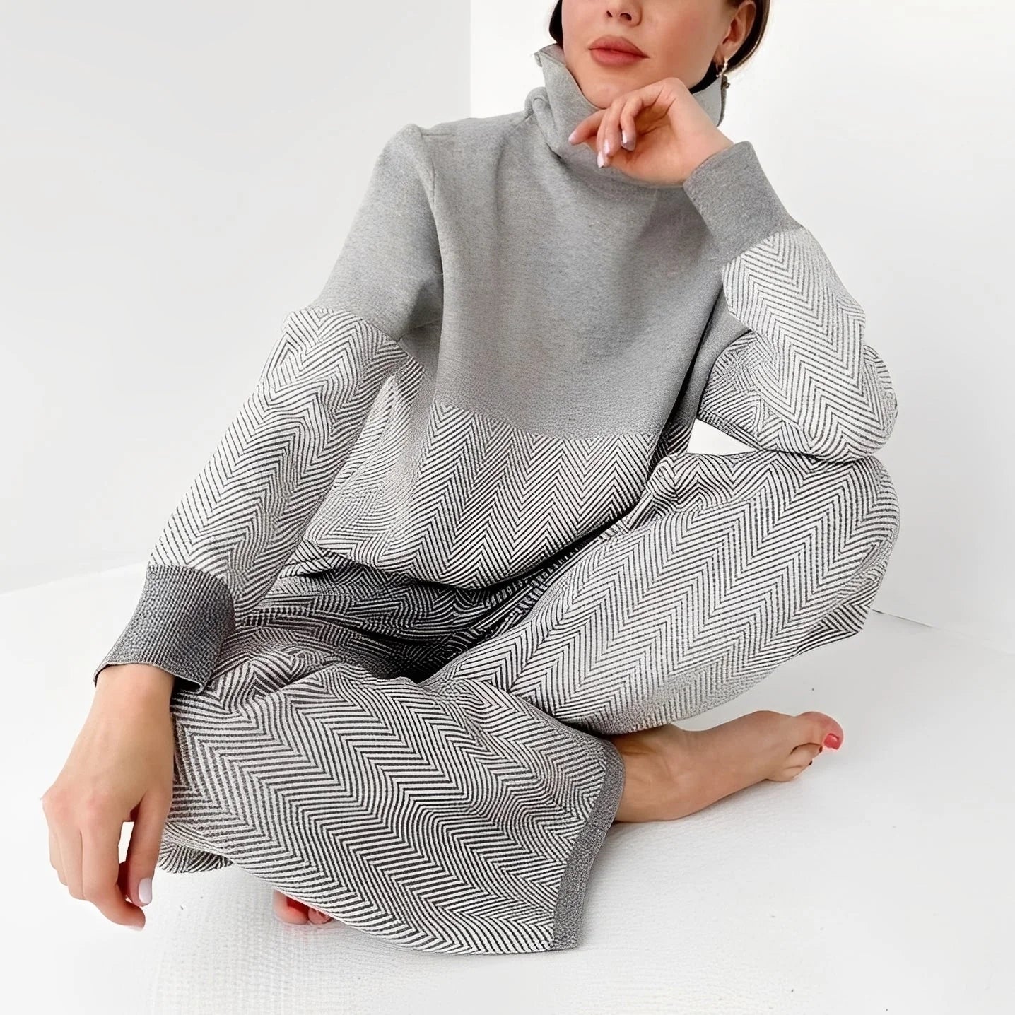 Milly - Ensemble douillet deux pièces en polaire pour femmes